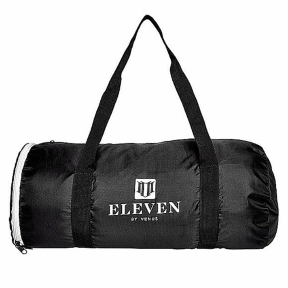 NWOT EleVen by Venus Williams Foldable Black Gym Workout Duffle Travel Bag